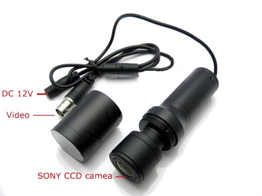 1/3-inch Sony CCD 420TVL Bullet Varifocal Lens Mini Camera
